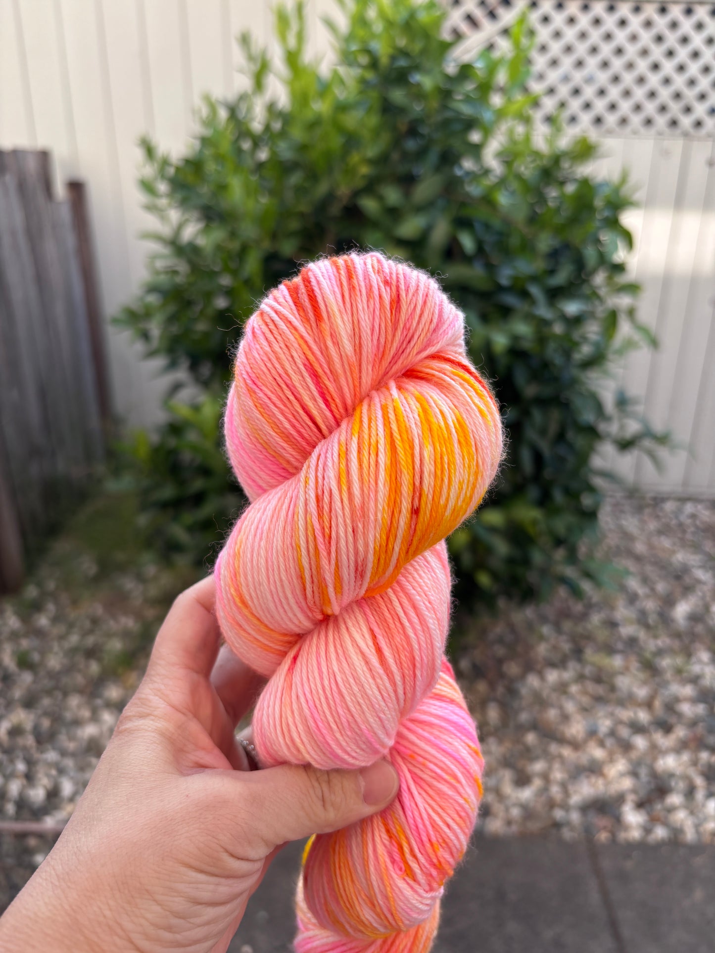 Strawberry Smoothie-Cashmere sock