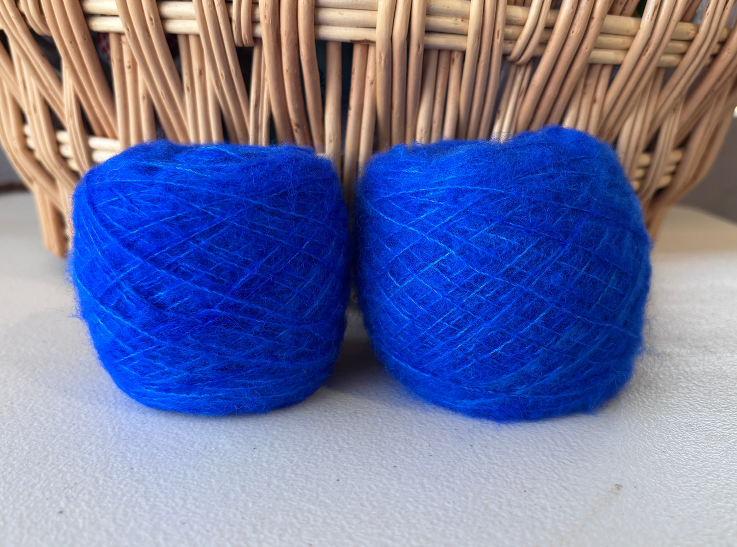 Sophie scarf kit: Cloud- Royal Blue