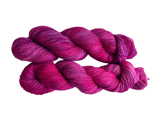 Poinsettia- BFL Sock