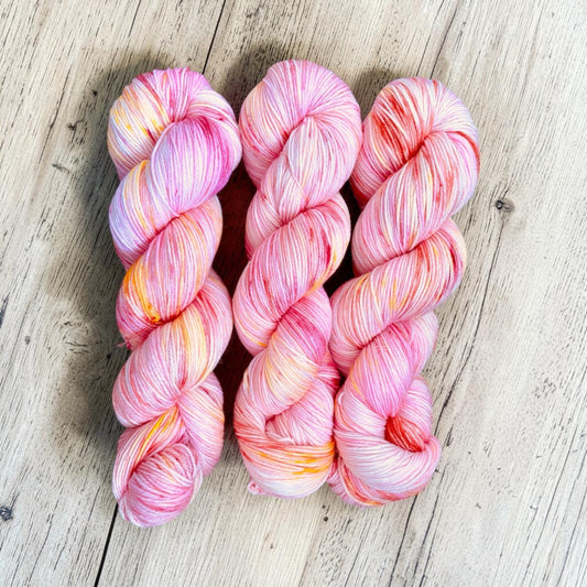 Strawberry Smoothie-Cashmere sock