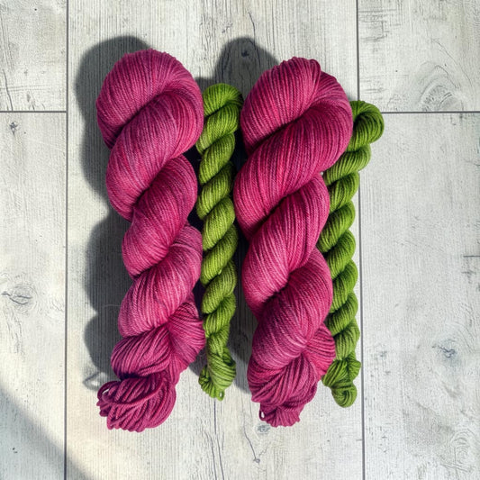 Rose Garnet- DK Sock set
