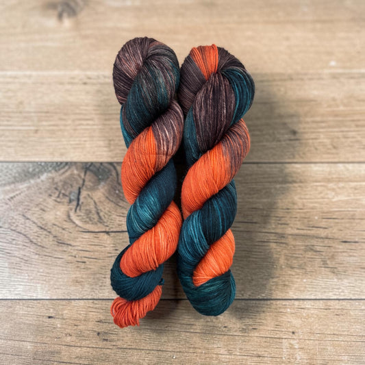 Pumpkin Patch- Cashmere sock